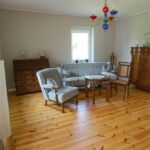 gemütliches Wohnzimmer in der Ferienwohnung nahe breitenbrunn