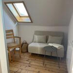 Schlafzimmer mit Schlafsofa als Sofa